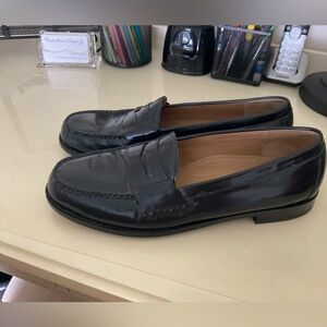 Men’s Black Cole Haan Penny Loafers Shoes - Size 11.5D
